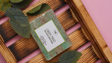 "Green Twist" Olive & Tea Tree Organic Soap